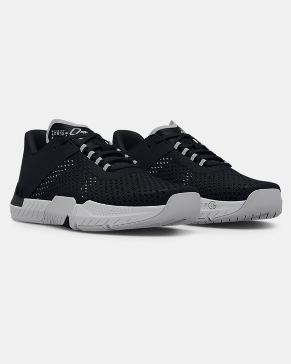 Women's UA TriBase™ Reign 4 Training Shoes in Black image number 3